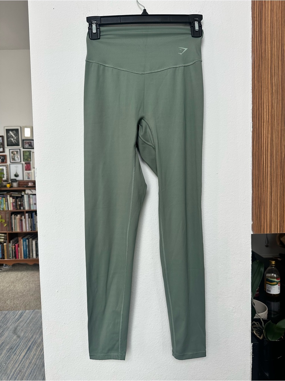 Gymshark Women’s High-Waist Olive Green Leggings